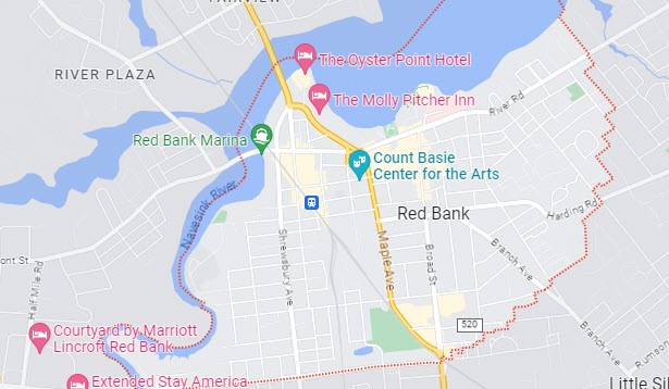 Red Bank NJ Special Needs Map