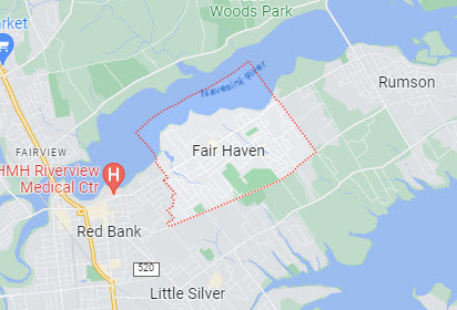 Fair Haven NJ Map For Special Needs